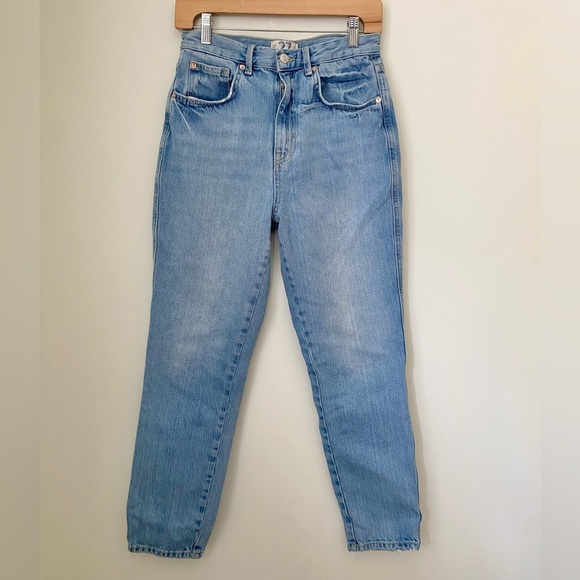We The Free Light Blue Straight Leg Jeans - Picture 1 of 5